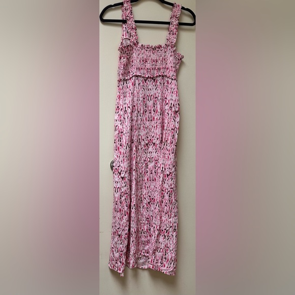 NWT; ZARA LINEN BLEND PRINTED MIDI DRESS🌸 - Picture 6 of 11